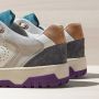 P448 Polyester Sneaker Multicolor Heren - Thumbnail 4