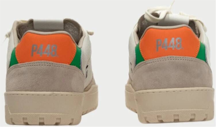 P448 Retro Low-Top Basketball Sneakers