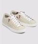 P448 Roomkleurige Suède Sneakers met Wijnaccenten - Thumbnail 2