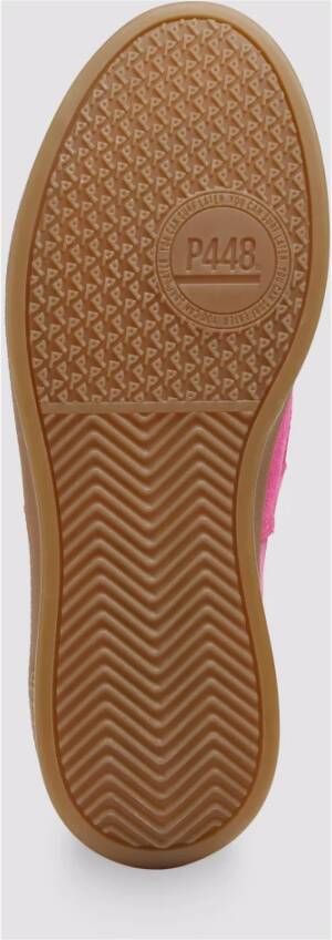 P448 Roze Suède Punch Sneakers