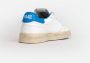 P448 Bali Sneakers Orlando Wit Leer met Blauwe Hiel White Heren - Thumbnail 2