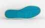 P448 Bali Sneakers Orlando Wit Leer met Blauwe Hiel White Heren - Thumbnail 3