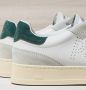 P448 sneaker balloon in wit leder en groen accent - Thumbnail 3