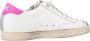 P448 Witte Leren Sneakers met Luipaardprint Multicolor Dames - Thumbnail 14