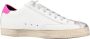 P448 Witte Leren Sneakers met Luipaardprint Multicolor Dames - Thumbnail 15