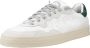 P448 Witte Leren Sneakers Bali Stijl Multicolor Heren - Thumbnail 4