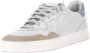 P448 Blauwe Sneakers met Wit Leer en Beige Suède Blue Heren - Thumbnail 14