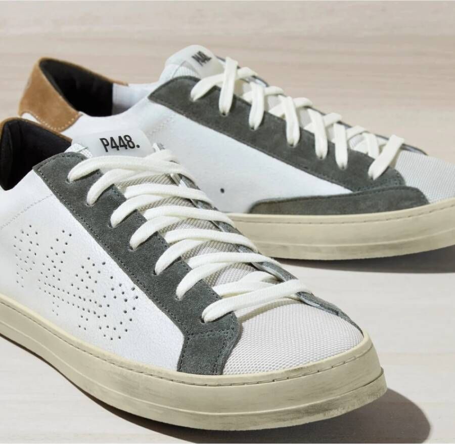 P448 Sneakers Wit Heren