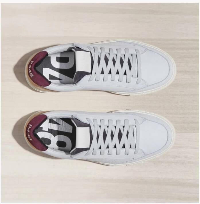 P448 Soho Sportieve Sneakers met Logo Detail Multicolor Heren