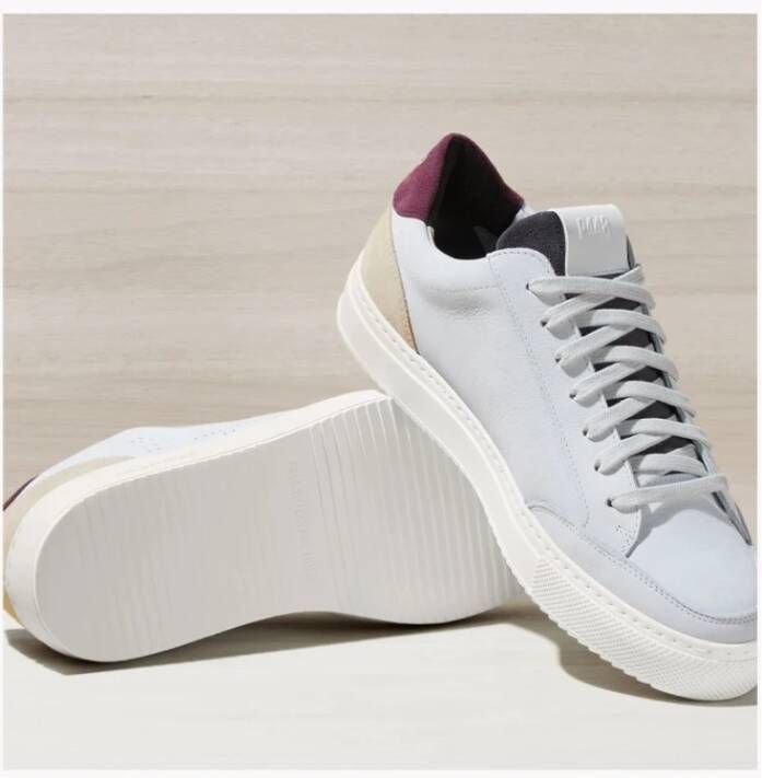 P448 Soho Sportieve Sneakers met Logo Detail Multicolor Heren
