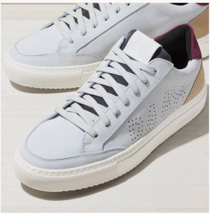 P448 Soho Sportieve Sneakers met Logo Detail Multicolor Heren