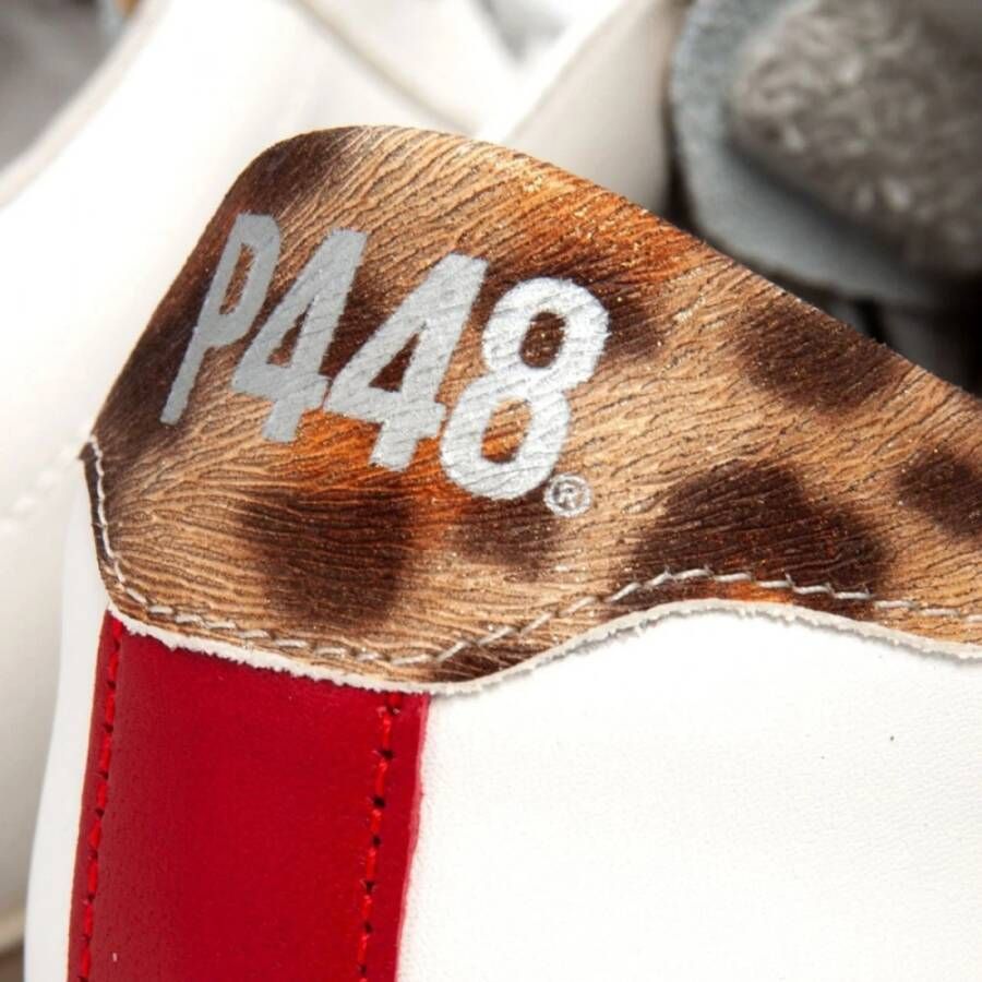 P448 Stijlvolle John Wilder Sneakers Wit Dames
