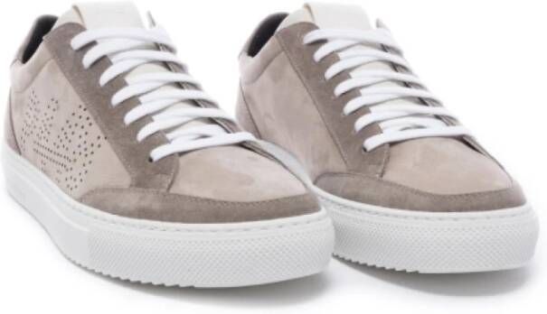 P448 Taupe Lage Sneakers Soho Caribou Brown Heren