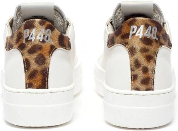 P448 Thea Wilder Stijlvolle Sneakers Wit Dames