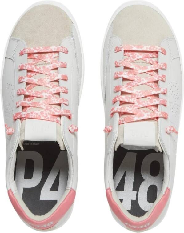 P448 Tropisch Witte John Sneakers