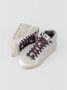 P448 Urban Skate Style Sneaker met Diamantdetails White Dames - Thumbnail 5
