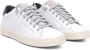 P448 Vintage-geïnspireerde Lage Top Leren Sneaker White Heren - Thumbnail 2