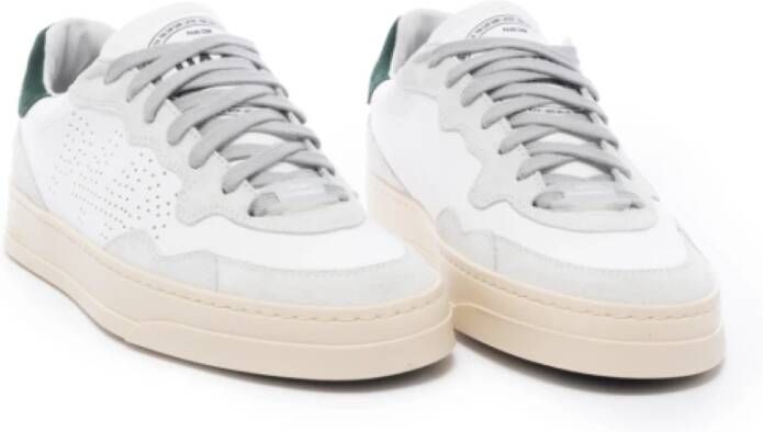 P448 Wit Groen Lage Top Sneakers Bali White Heren