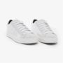 P448 Witte en beige lage sneakers John White Heren - Thumbnail 2