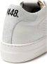 P448 Witte leren sneakers voor vrouwen White Dames - Thumbnail 9