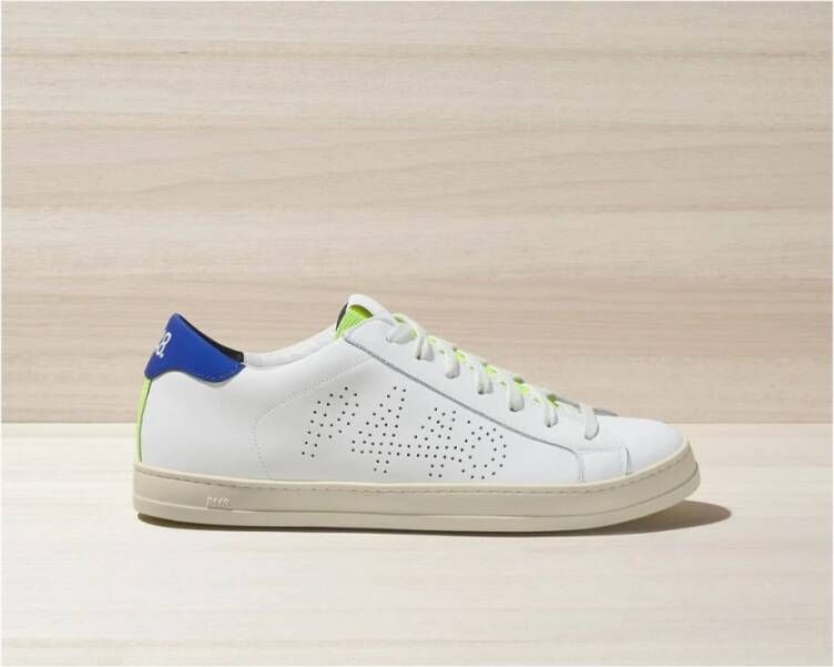 P448 Witte John Flight Sneakers Wit Heren