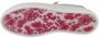 P448 Witte leren bloe veterschoenen - Thumbnail 2
