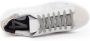 P448 Witte leren sneaker met suède details Beige Dames - Thumbnail 3