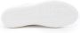P448 Witte leren sneaker met suède details Beige Dames - Thumbnail 5