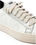 P448 Witte Leren Sneaker White Dames - Thumbnail 4
