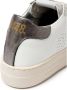 P448 Witte Leren Sneaker White Dames - Thumbnail 5