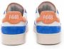 P448 Witte leren sneakers Blauw suède Bali-M969 Multicolor Heren - Thumbnail 3