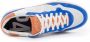 P448 Witte leren sneakers Blauw suède Bali-M969 Multicolor Heren - Thumbnail 5