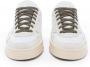 P448 Witte Leren Sneakers Groene Spoiler White Heren - Thumbnail 5