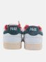 P448 Witte Leren Sneakers met Rubberen Zool - Thumbnail 2