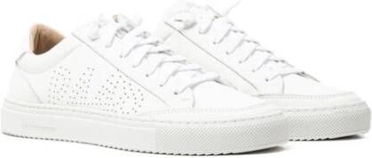 P448 Witte Leren Sneakers voor Vrouwen White Dames