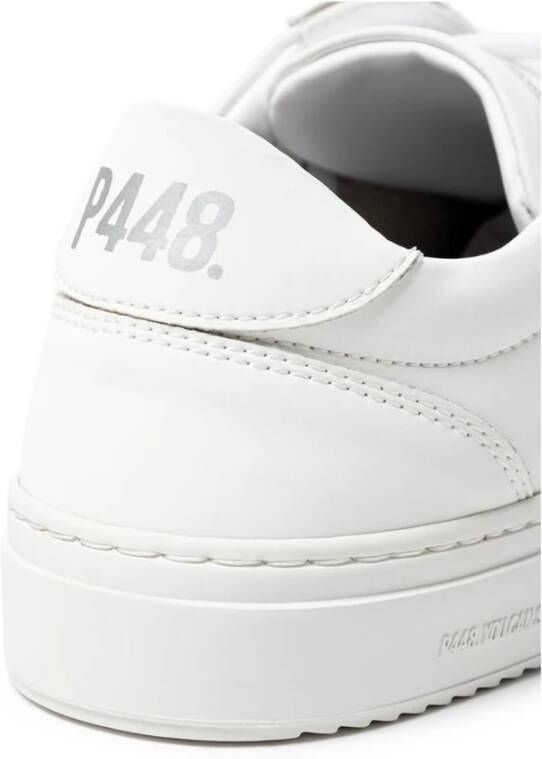 P448 Witte Leren Sneakers voor Vrouwen White Dames