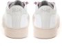 P448 Witte leren Thea sneakers met lurex veters White Dames - Thumbnail 4