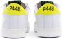 P448 Vintage-geïnspireerde leren sneaker met geperforeerd logo White Heren - Thumbnail 5