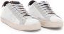P448 Witte Sneakers met Animal Print Hiel Multicolor Dames - Thumbnail 3