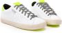 P448 Witte Sneakers met Fluorescerende Gele Hiel White Heren - Thumbnail 3