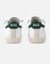 P448 Witte sneakers met groene details - Thumbnail 2