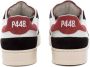 P448 Witte Sneakers met Zwarte en Rode Details Multicolor Heren - Thumbnail 3