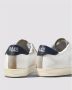 P448 Vintage-geïnspireerde leren sneaker met geperforeerd logo White Heren - Thumbnail 9