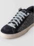 P448 Zwarte Glitter Sneakers - Thumbnail 2