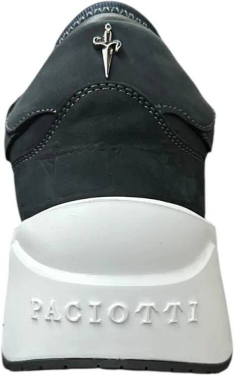 Paciotti Blauwe Lage Sneakers
