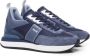 Paciotti Blauwe Suède Vetersluiting Sneakers Blue Heren - Thumbnail 2