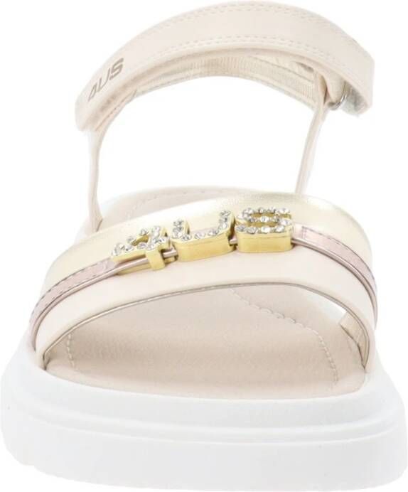 Paciotti Dames Sandalen van Imitatieleer met Klittenbandsluiting Beige Dames