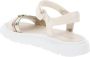 Paciotti Dames Sandalen van Imitatieleer met Klittenbandsluiting Beige Dames - Thumbnail 6