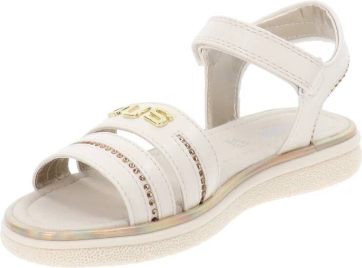 Paciotti Dames Sandalen van Kunstleer met Klittenbandsluiting Beige Dames