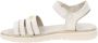 Paciotti Dames Sandalen van Kunstleer met Klittenbandsluiting Beige Dames - Thumbnail 13